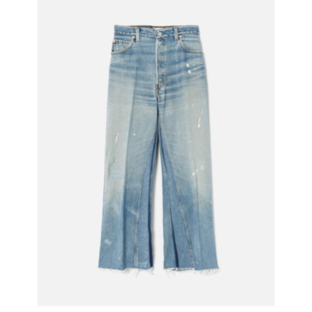 Levi’s ReDone high waist patchwork jeans 24